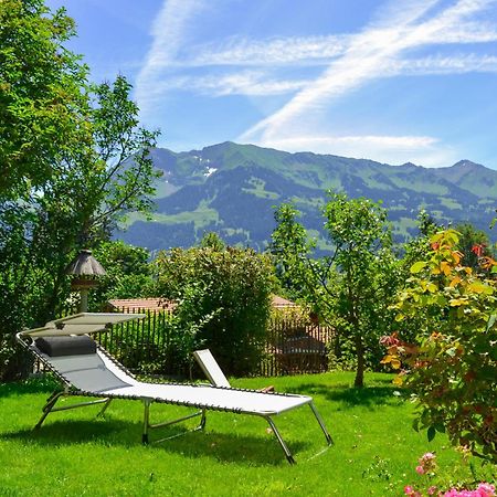 Swiss Mountain-Valley View Lodge Erlenbach im Simmental Buitenkant foto