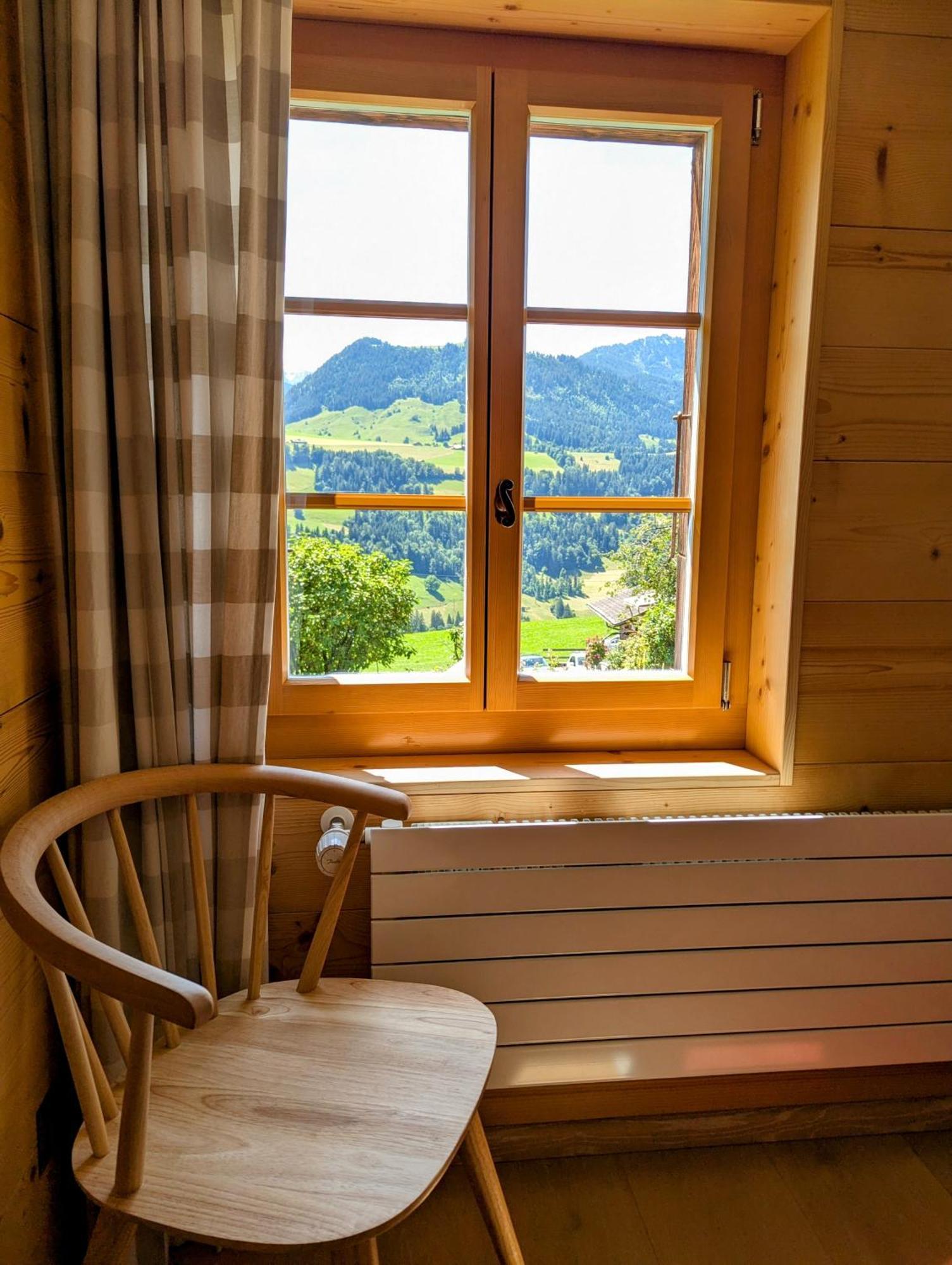 Swiss Mountain-Valley View Lodge Erlenbach im Simmental Buitenkant foto