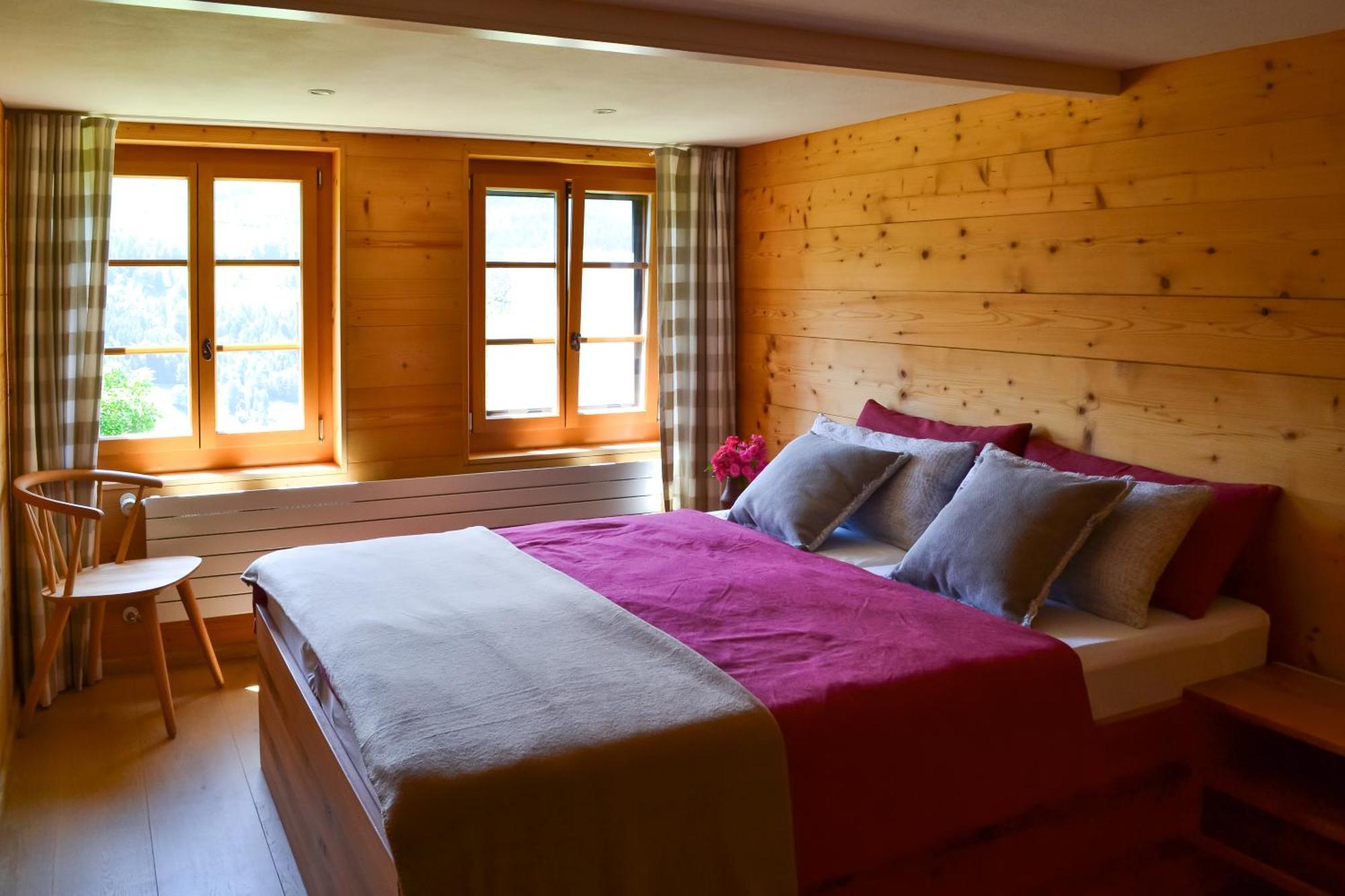 Swiss Mountain-Valley View Lodge Erlenbach im Simmental Buitenkant foto