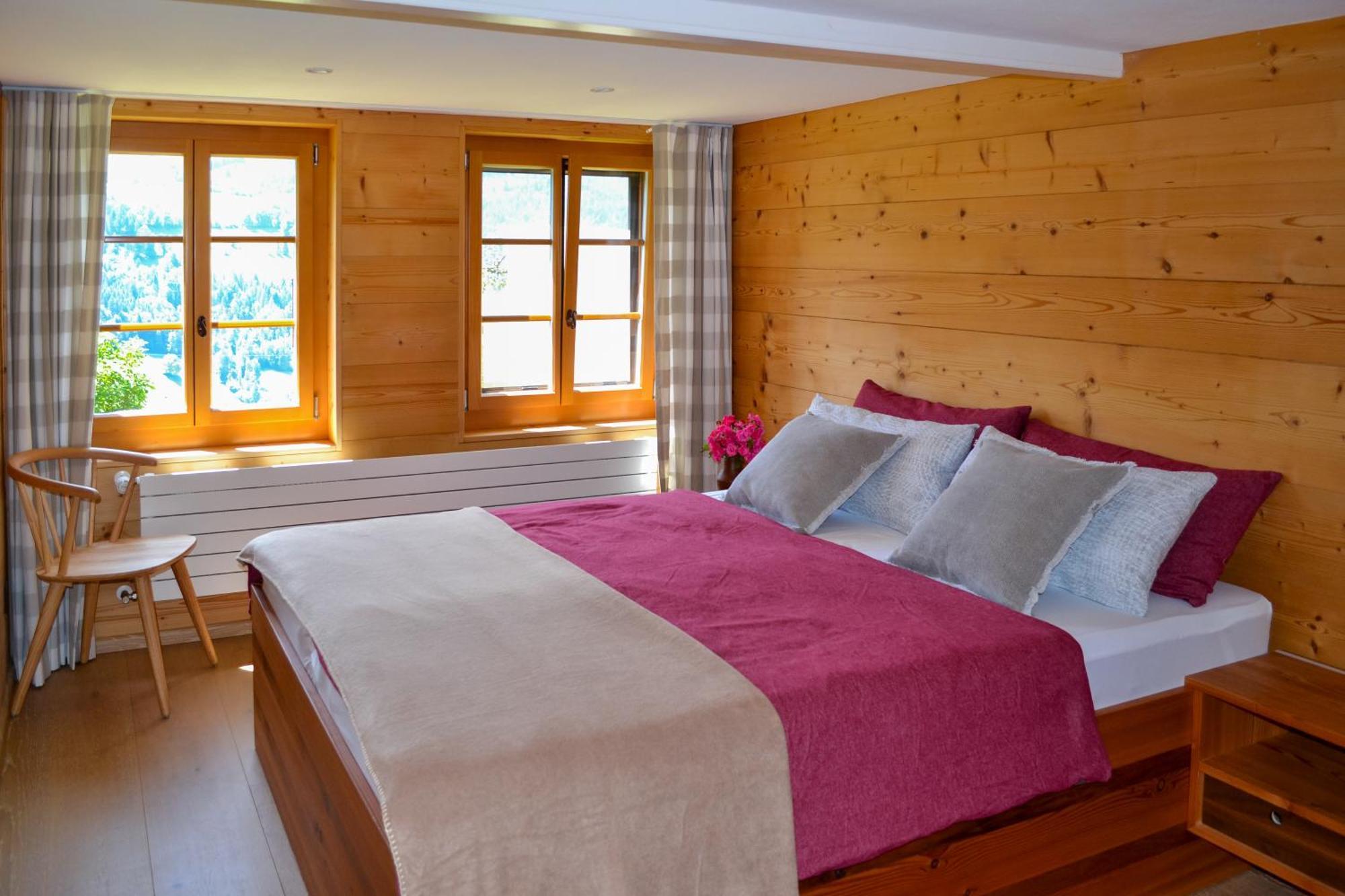 Swiss Mountain-Valley View Lodge Erlenbach im Simmental Buitenkant foto